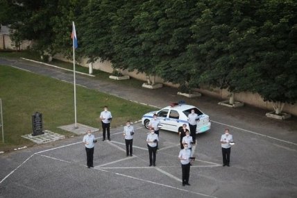 Сотрудники МВД России странным образом провели акцию Свеча памяти