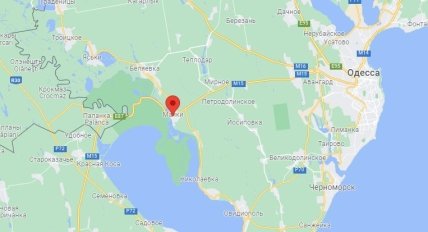 Пожар возле села Маяки