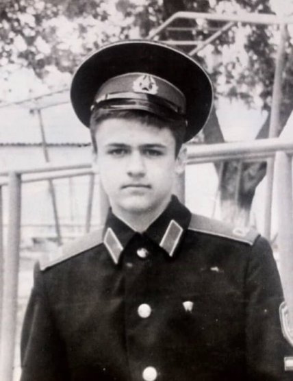 Юрій Крапов у молодості