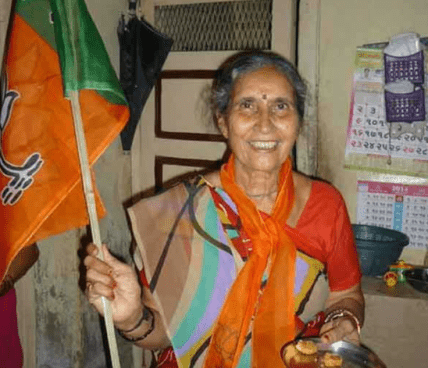 Джашодабен Моді дружина Нарендра Моді