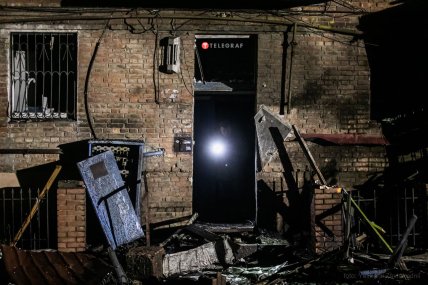 Наслідки ракетного удару по житловому будинку у Вишгороді Київській області 23.11.2022