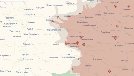 Павловка на карте Deep State