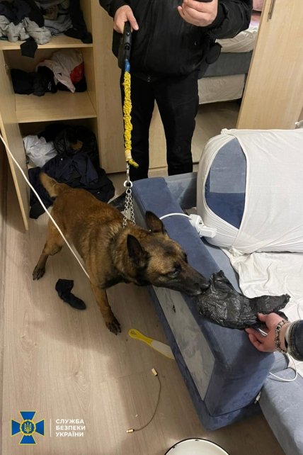 Задержание полицейской в Одессе