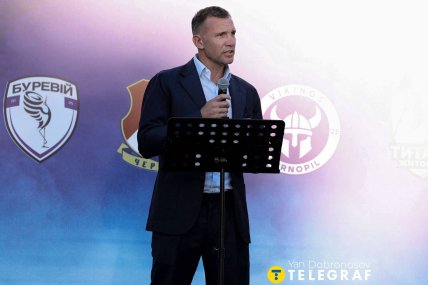 Президент Української асоціації футболу Андрій Шевченко