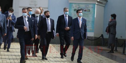 Глава МЗС Італії Луїджі Ді Майо в Києві 10.06.2021