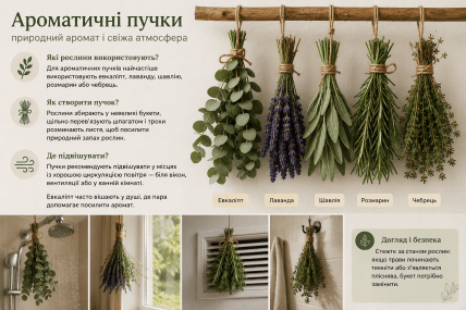 Як звичайні трави можуть наповнити дім ароматом
