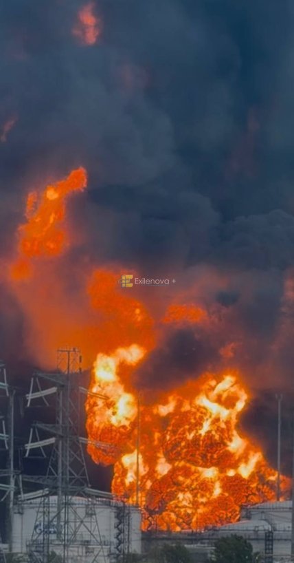 Последствия удара по НПЗ в Москве