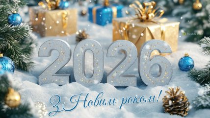 листівки з новим роком, вітання