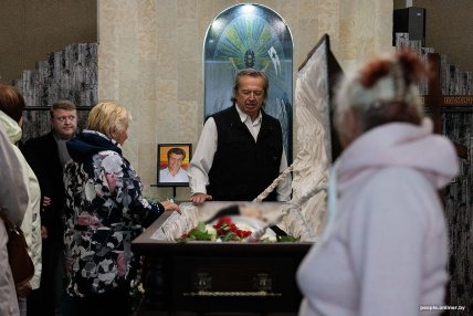 Ярослав Євдокимов у труні