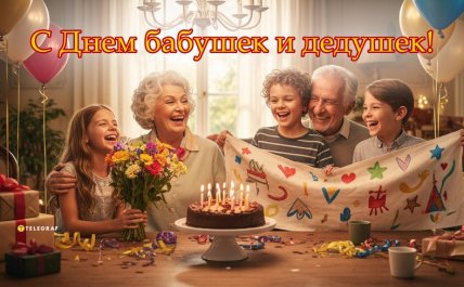 День бабушек и дедушек, открытки, поздравления, картинки