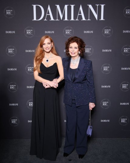 софи лорен джессика честейн