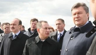 Борис Колесніков, Віктор Янукович.