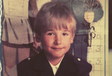 Александр Пташенчук в детстве