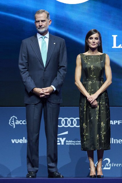 Королева Летиция и король Филипп