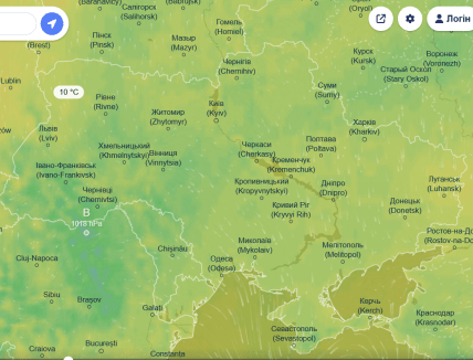 Проноз погоди на ніч 5 травня