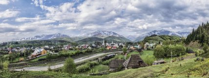 Панорама Колочавы