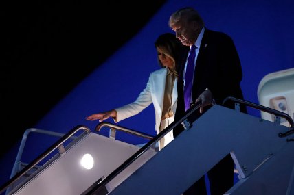 Мелания и Дональд Трамп развод фото