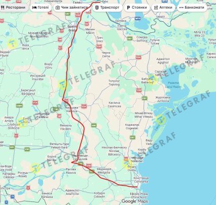 Путь экспорта украинского зерна