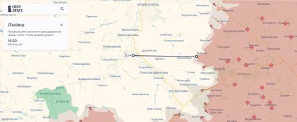 Відстань від Дружківки до ворога скоротилась