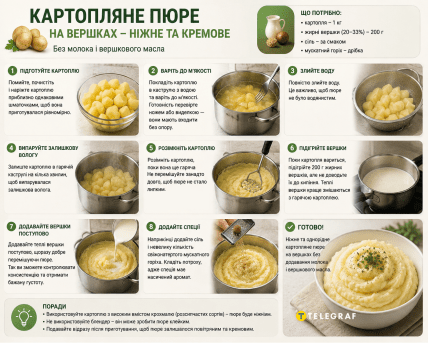 Как сделать картофельное пюре нежным и кремовым