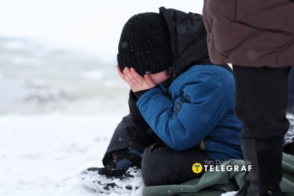 Дитина у КУиєві на Оболоні на Водохреще 6.01.2026