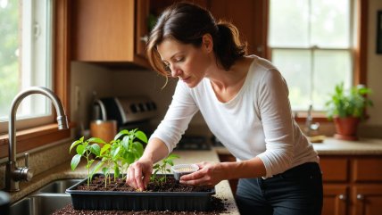 розсада, посів розсади, солодкий перець на розсаду