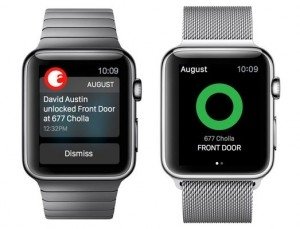 Электронный дверной замок August получил поддержку Apple Watch