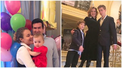 Наталья Королевская с детьми