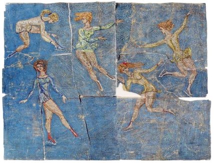 Мозаика из кафе Льдинка