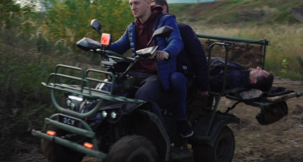 электроквадроцикл HIMAKS – эвакуация