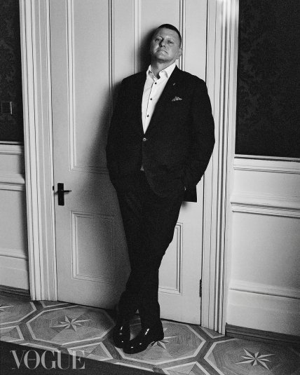 Фото Валерія Залужного в Vogue