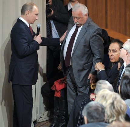 Леонід Якубович, Володимир Путін