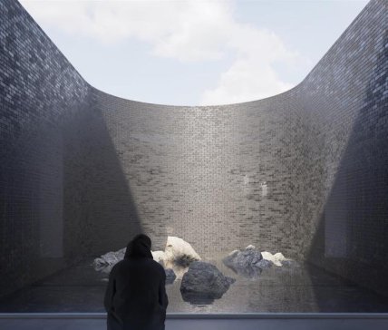 Визуализация крематория во Львове проект