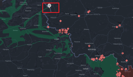 Сопич на карті