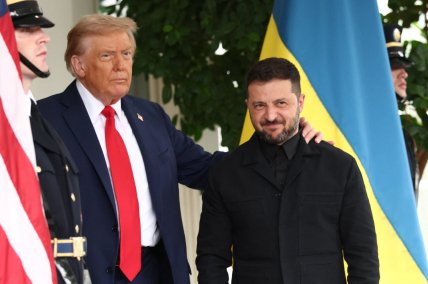 Дональд Трамп и Владимир Зеленский. Фото Getty Images