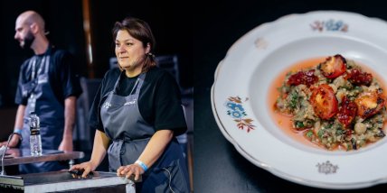 Надежда Носкова на Yang Chefs Urban