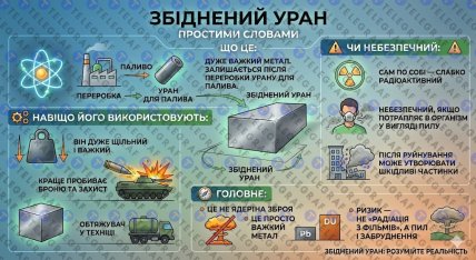 Що таке збіднений уран