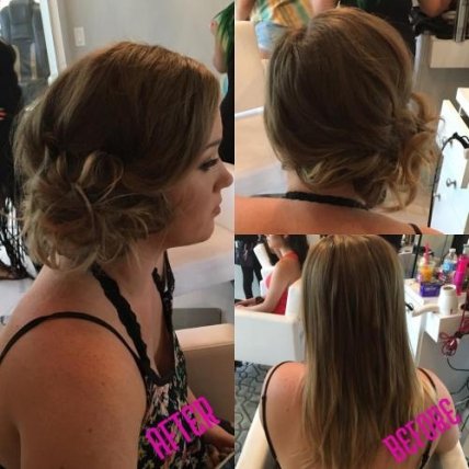 Ретро шиньон