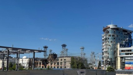 Последствия ракетного удара Фламинго