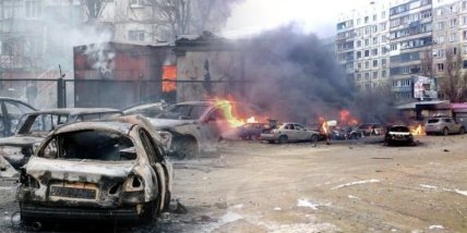 обстрел Мариуполя