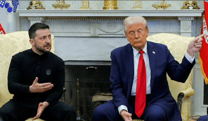 Трамп и Зеленский