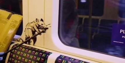 работа Бэнкси