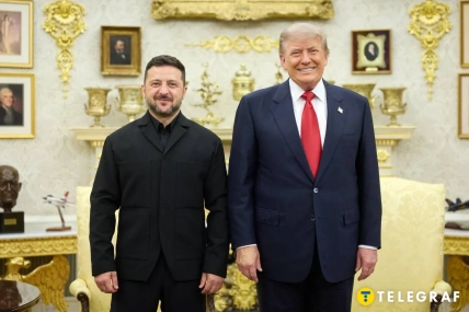 Президенты Украины и США Владимир Зеленский и Дональд Трамп во время встречи 28 июля 2026 года