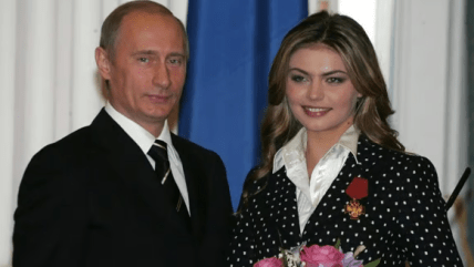 Аліна Кабаєва та Володимир Путін