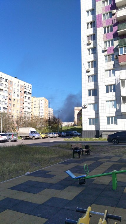 Пожежа на "Азовсталі" в Маріуполі