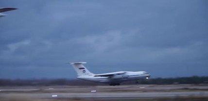 взлет самолета