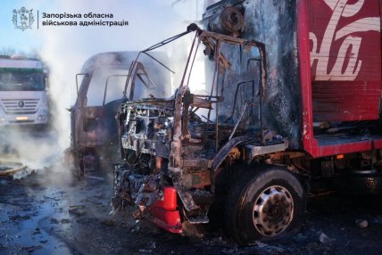 Росія вдарила по автостоянці у Запоріжжі 15.04.2026