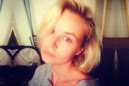 Полина Гагарина выставила в интернет фото без макияжа
