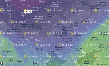 Погода в Украине 31 января