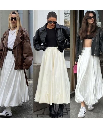 Образы с юбкой-баллоном